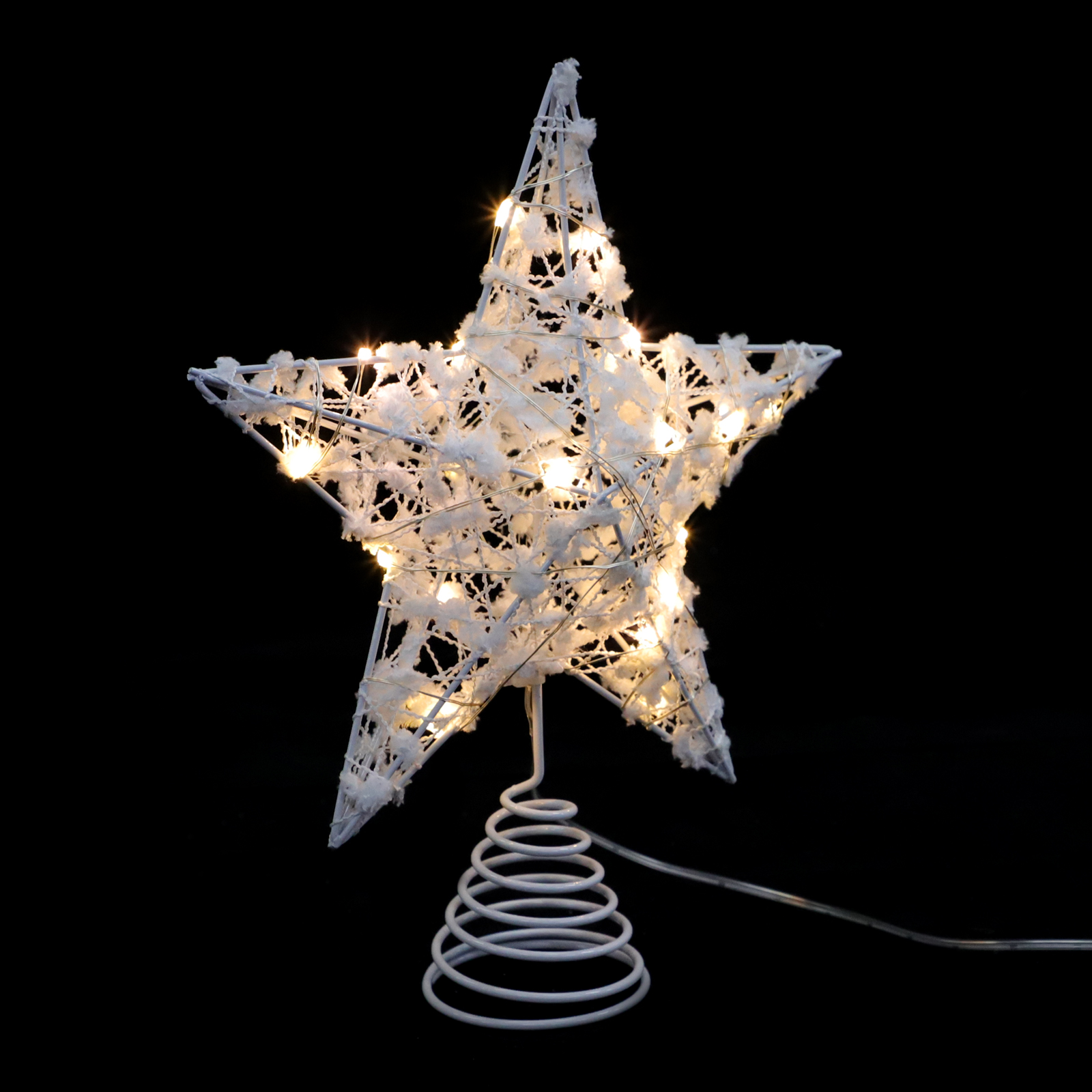 1Pcs Christmas Tree Star Lamp  - Star Tree Topper 评论和价格