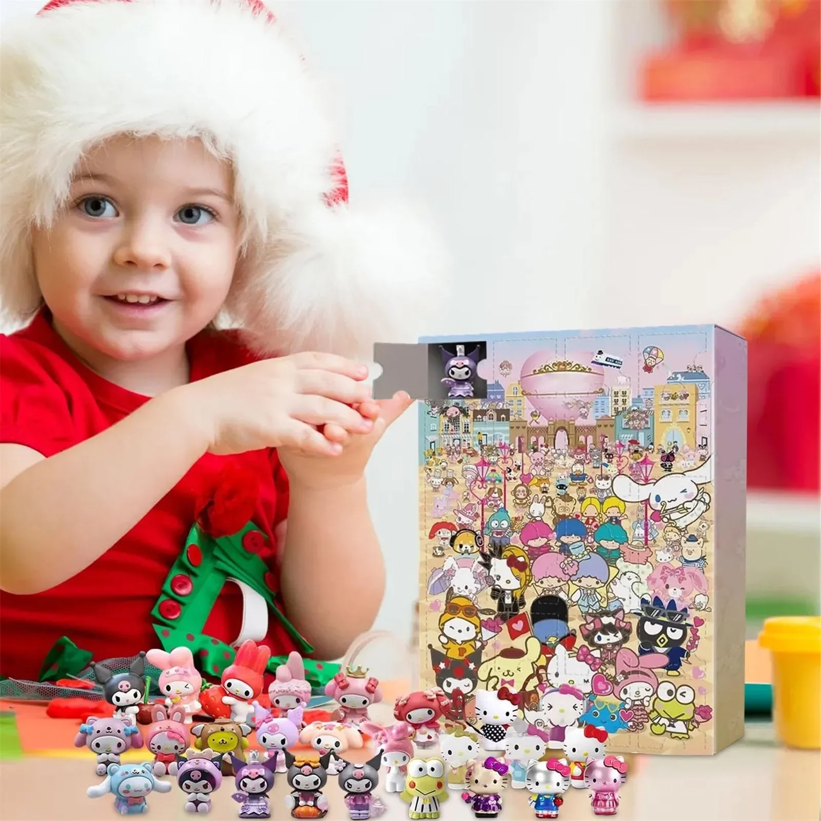 Sanrio Anime Hello Kitty Hallo - Advent Calendar Gift 评论和价格