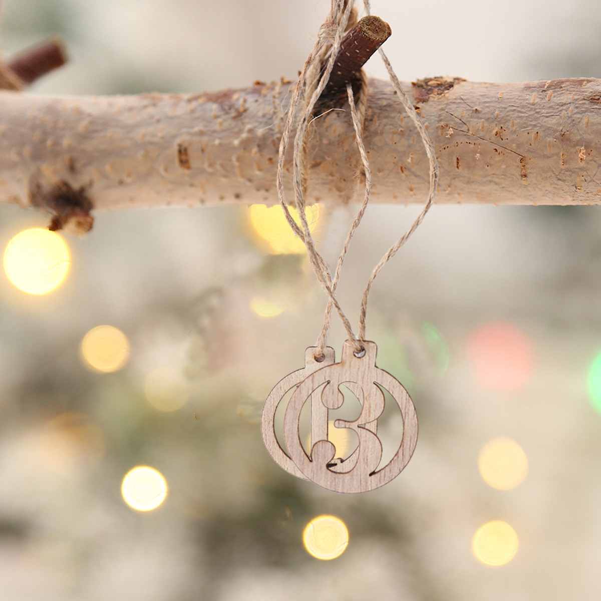 Number 1-25 Digital Wooden Chr - Advent Calendar Gift 评论和价格