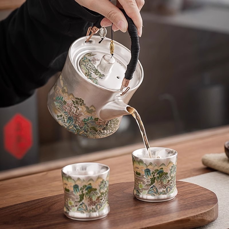 YFY Liu Yin one pot two cups p - Gift Box Wrap Set 评论和价格