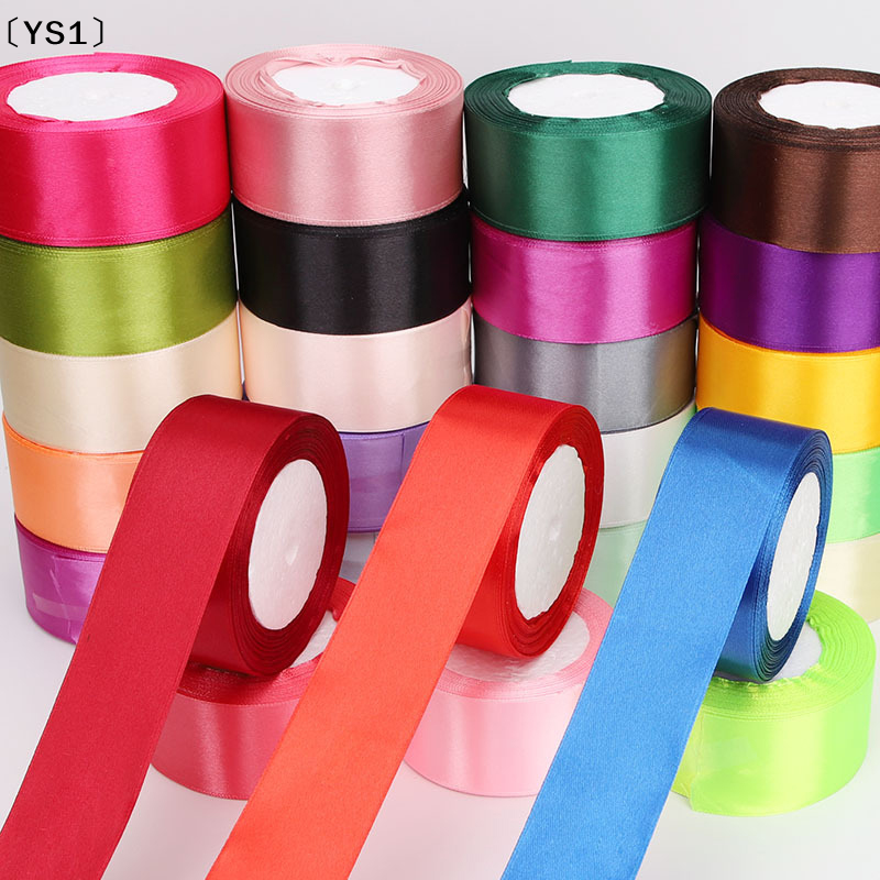 〔YS1〕4cm 25 Yards Satin Ribbon - Ribbon Bow Gift 评论和价格
