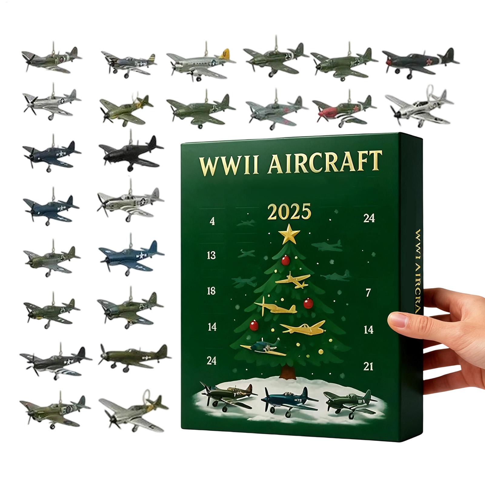 Christmas Aircraft Advent Cale - Advent Calendar Gift 评论和价格