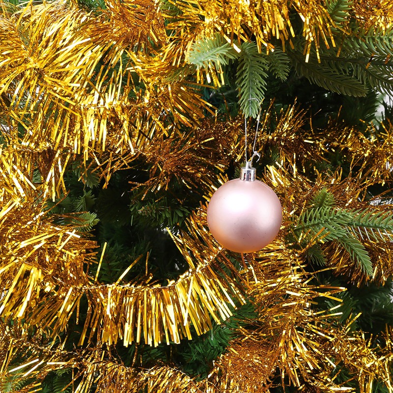 1.5/30M Long Bold Thicked Stri - Tinsel Garland Decoration 评论和价格