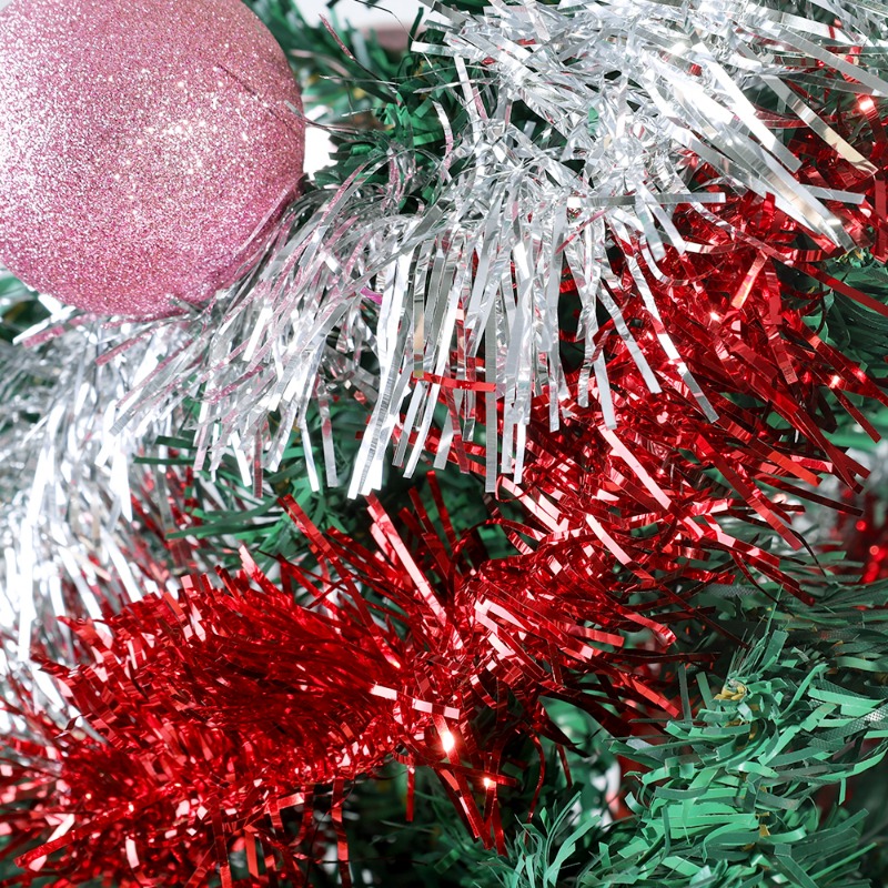 1.5/30M Long Bold Thicked Stri - Tinsel Garland Decoration 评论和价格
