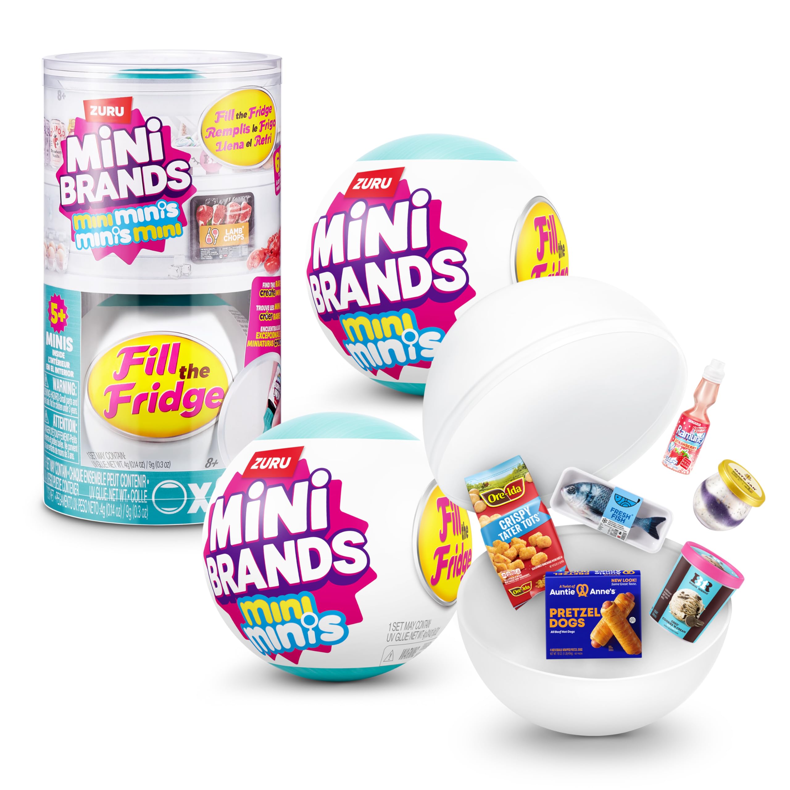 Mini Brands Fridge Mystery Bal - Ornament Ball Set 评论和价格