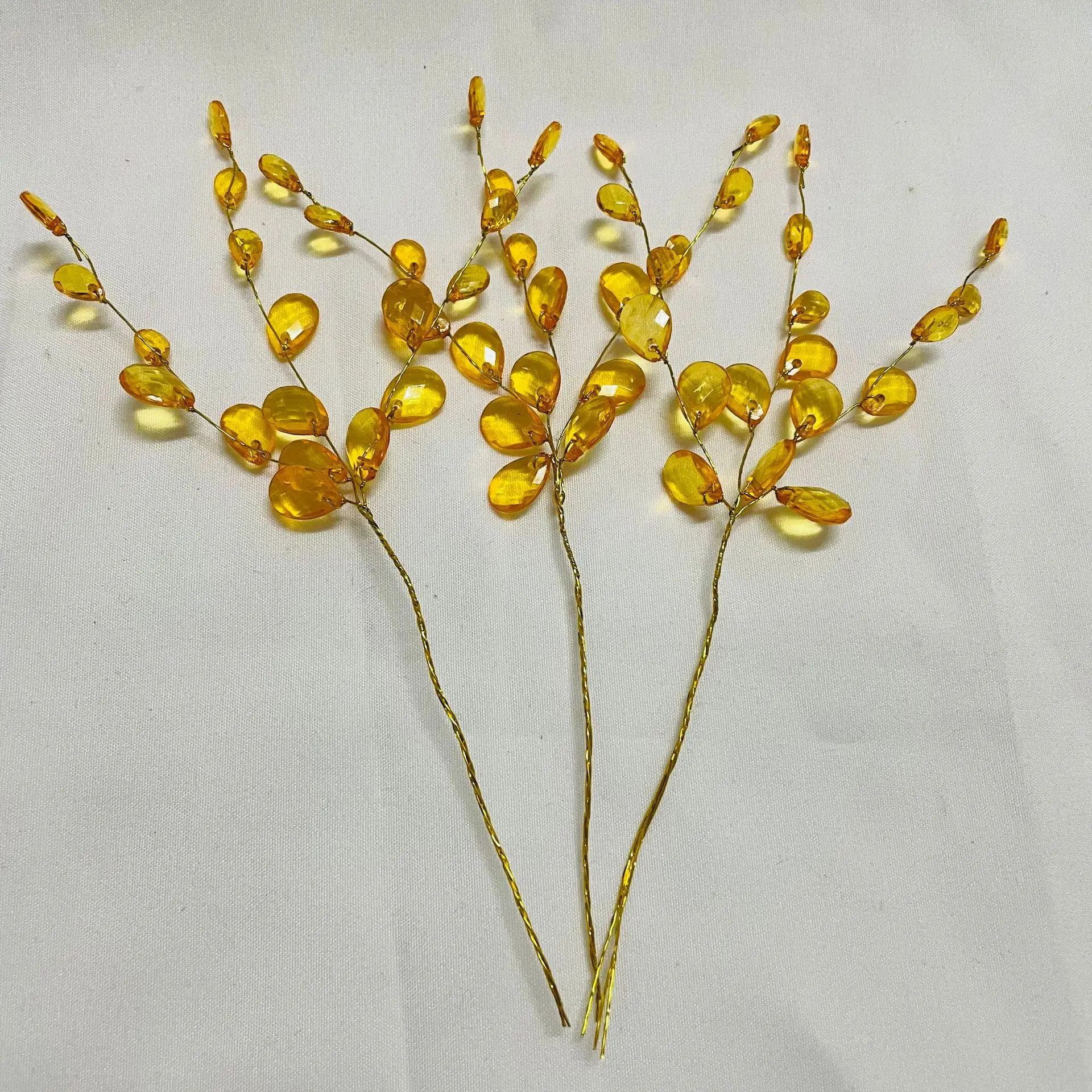 50Pcs 3-Forks Acrylic Strip Wa - Christmas Wreath Fake 评论和价格