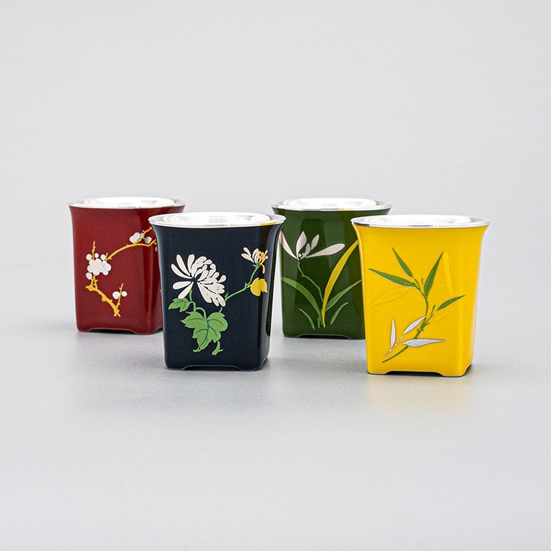 Handmade Silver Wrapped Porcel - Gift Box Wrap Set 评论和价格