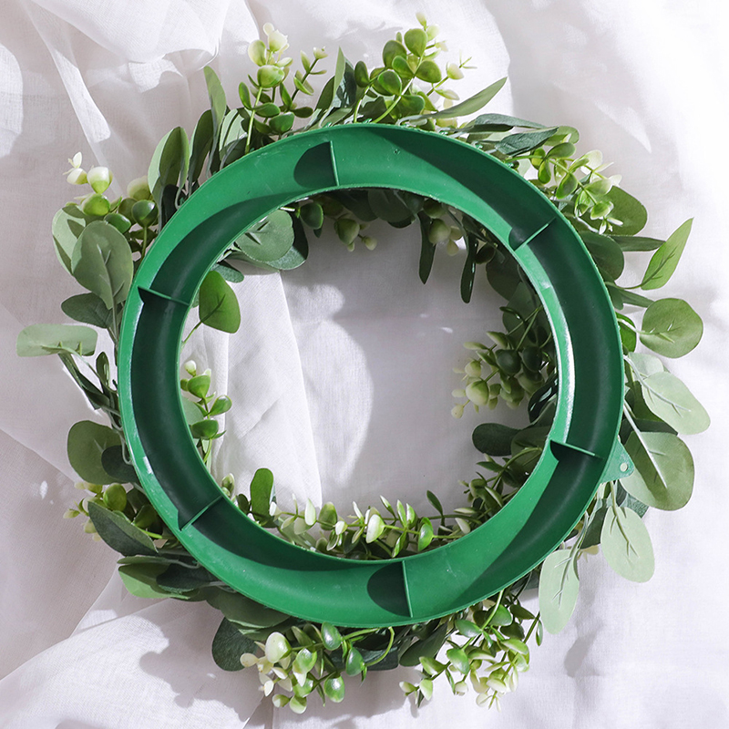 Eucalyptus Wreath Flowers Gift - Christmas Wreath Fake 评论和价格