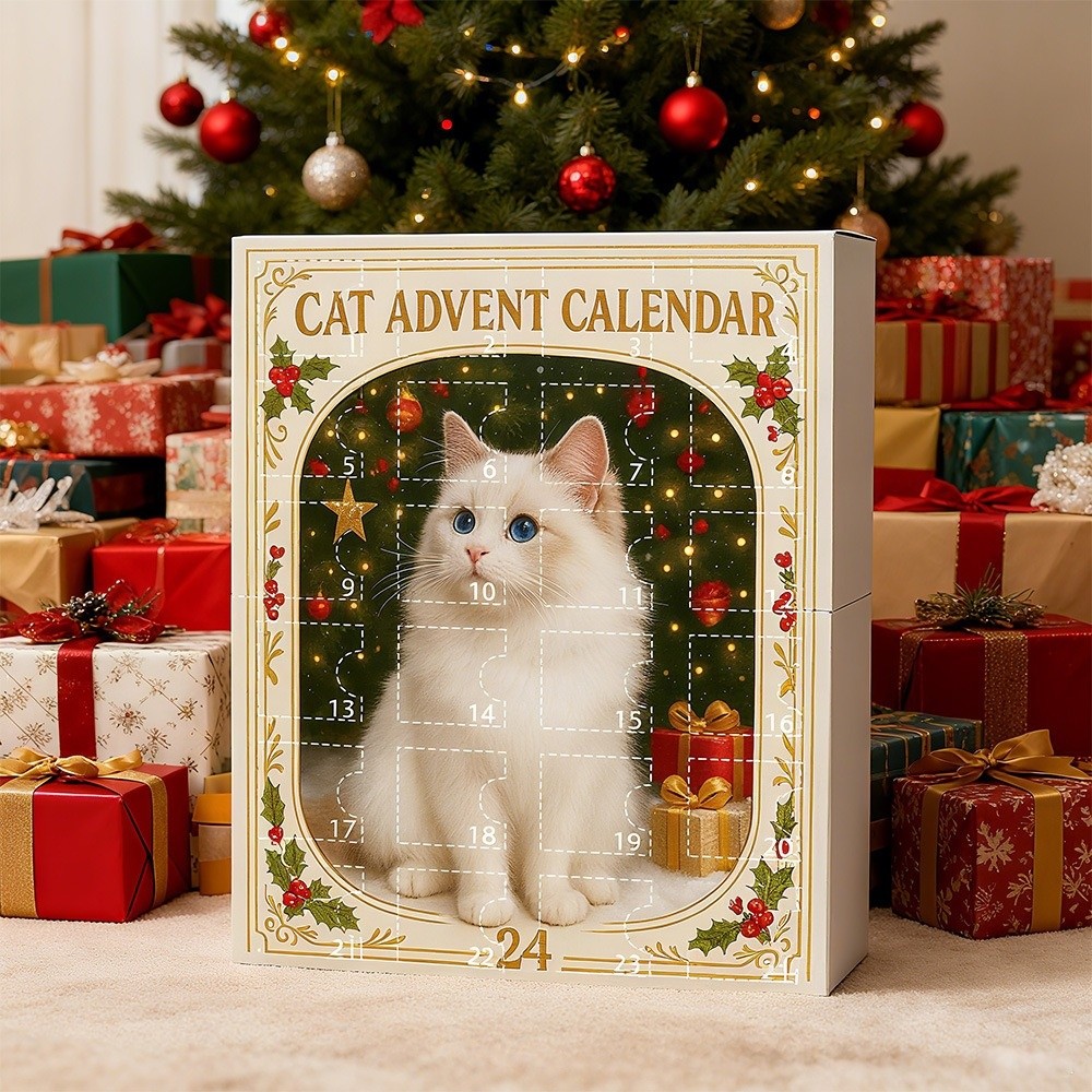 Cute Kitten Advent Calendar 24 - Advent Calendar Gift 评论和价格