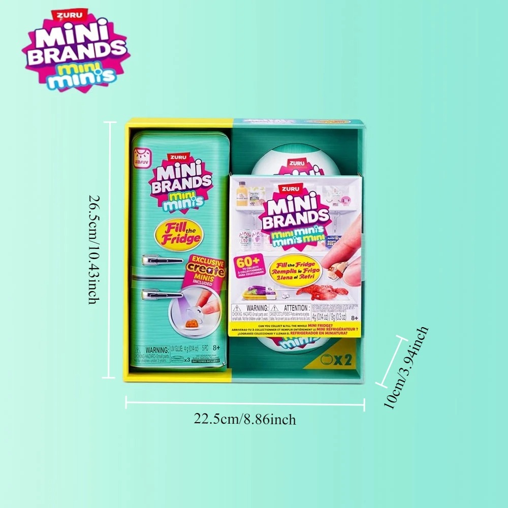 ZURU Mini Brands Refrigerator  - Ornament Ball Set 评论和价格