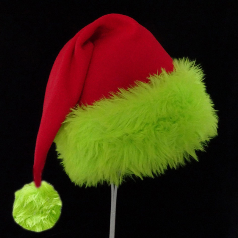 1pc, Santa Claus hat Christmas - Santa Hat Plush 评论和价格