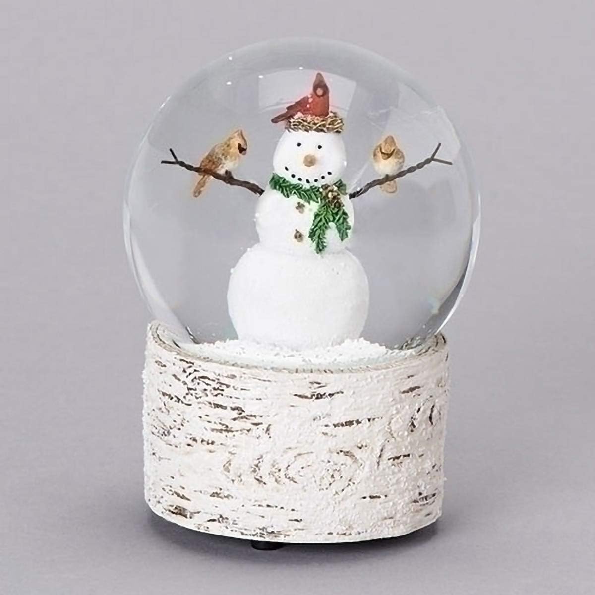 Snowman with Cardinal Friends  - Snow Globe Musical 评论和价格