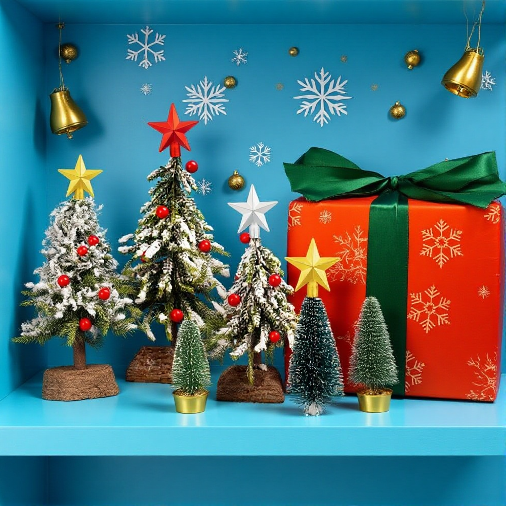 6cm Christmas Tree Topper Star - Star Tree Topper 评论和价格