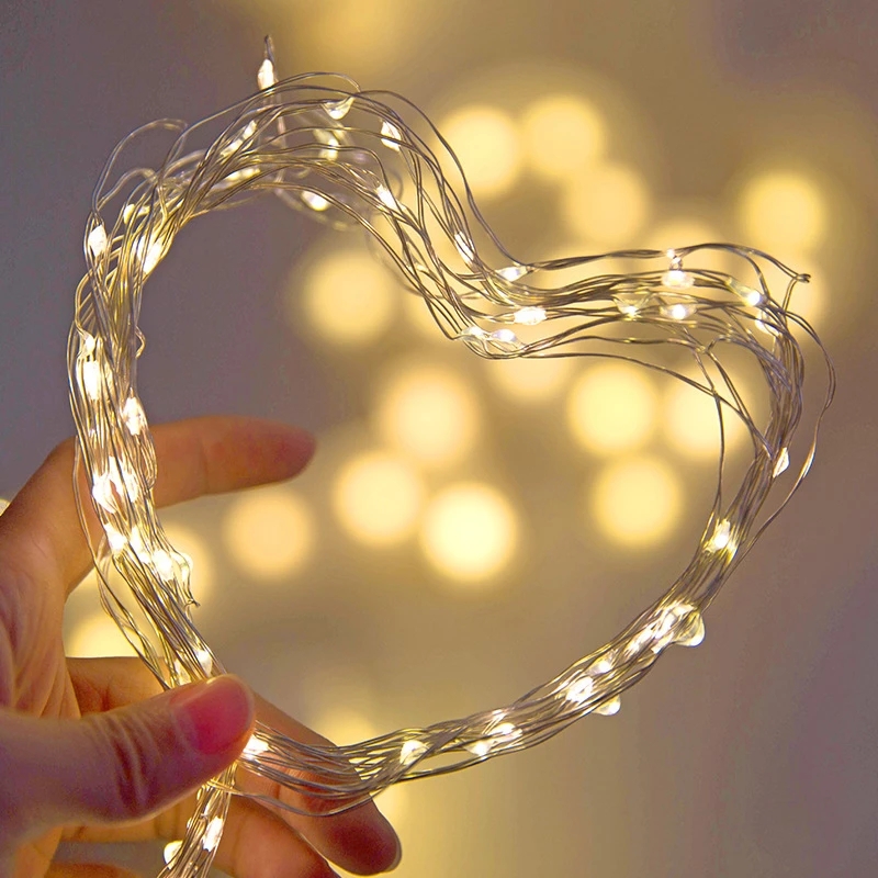 10M 5M 3M 2M Copper Wire LED T - Led Fairy String Lights 评论和价格
