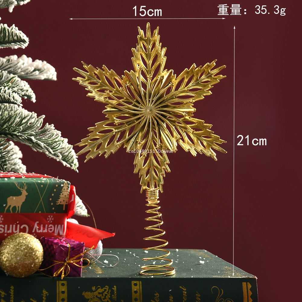 1pc Christmas Tree Topper Chri - Star Tree Topper 评论和价格