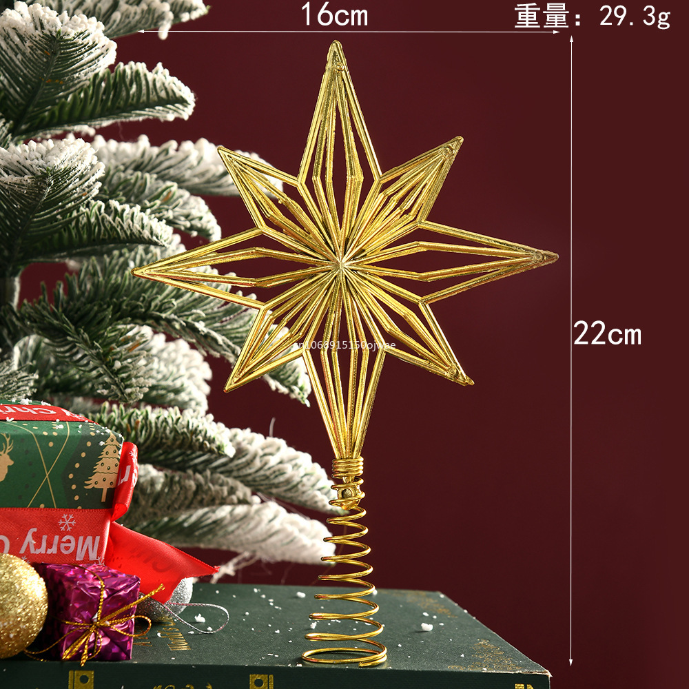 1pc Christmas Tree Topper Chri - Star Tree Topper 评论和价格