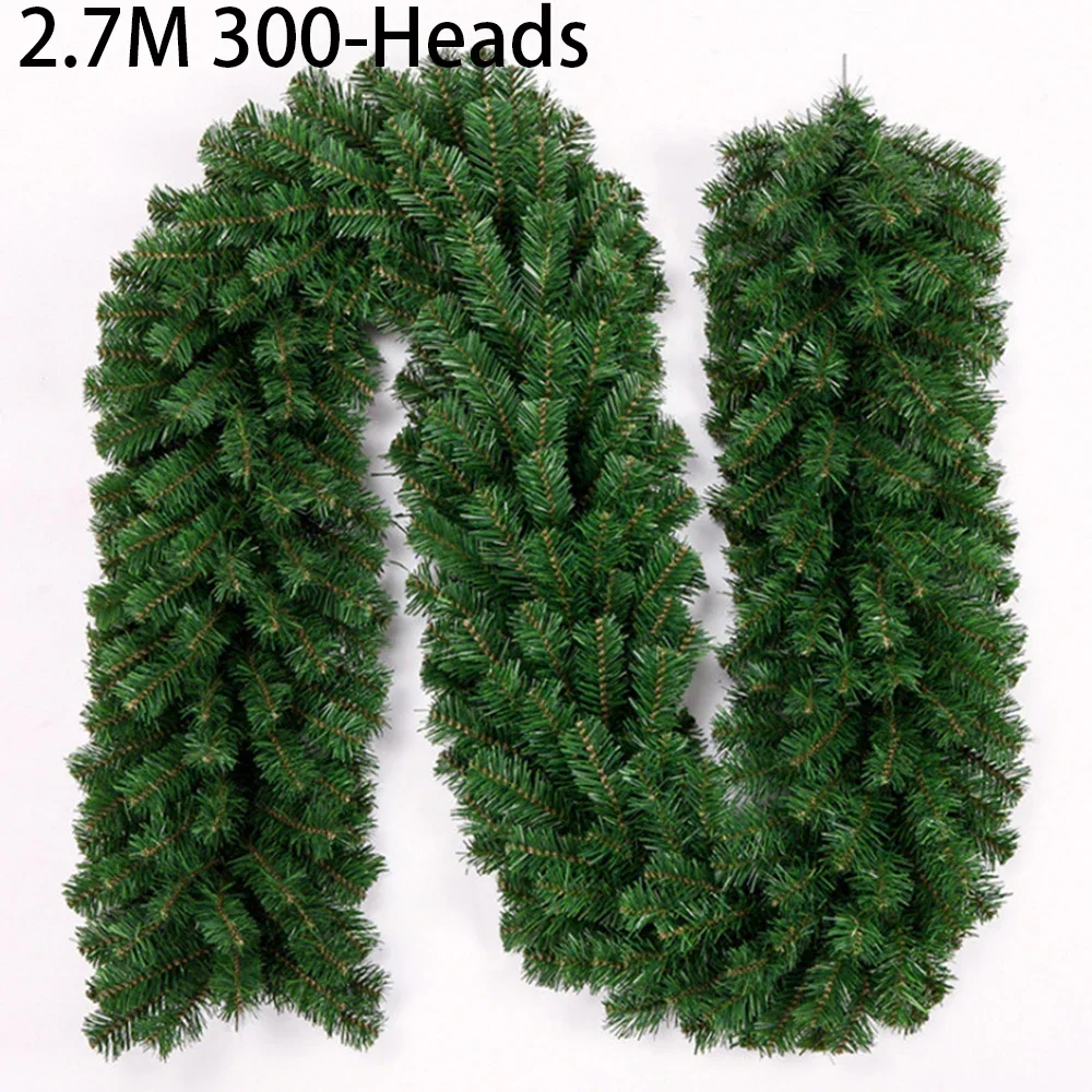 2.7M Artificial Green Christma - Christmas Wreath Fake 评论和价格