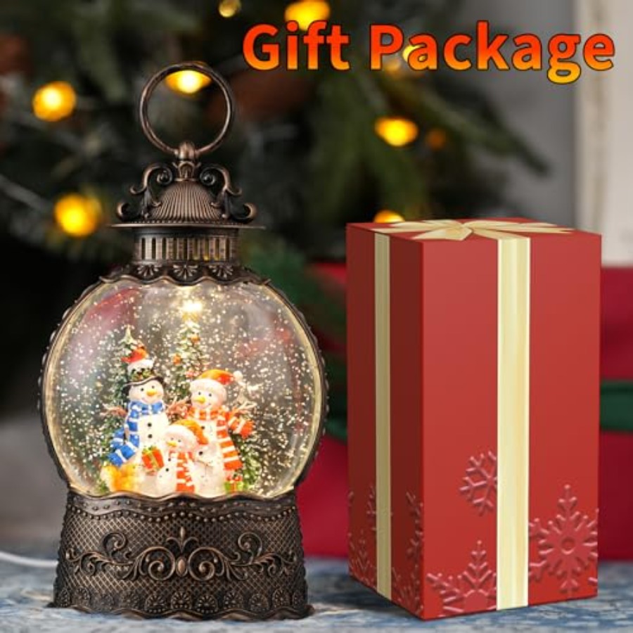Snow Globe with, Light Up Chri - Snow Globe Musical 评论和价格