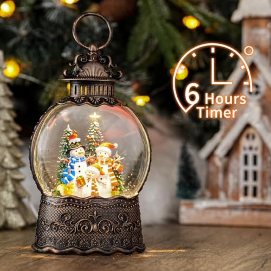 Snow Globe with, Light Up Chri - Snow Globe Musical 评论和价格