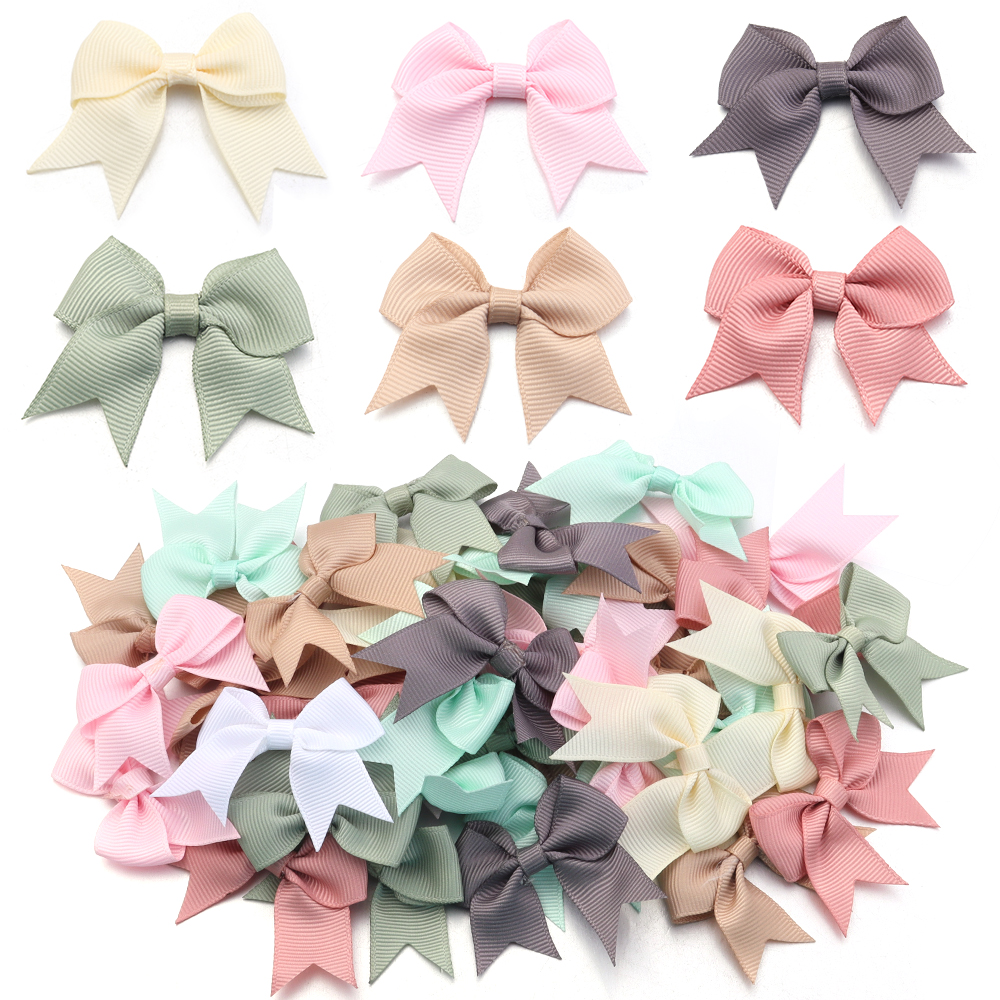 20Pcs 4x6cm Satin Ribbon Bowkn - Ribbon Bow Gift 评论和价格