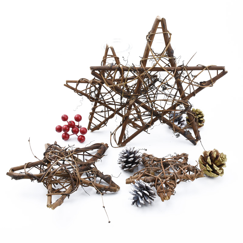 1pc 10/15/20cm Artificial Flow - Christmas Wreath Fake 评论和价格