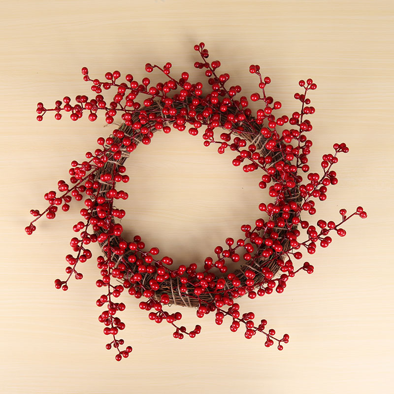 Artificial Berry Branch Decora - Christmas Wreath Fake 评论和价格