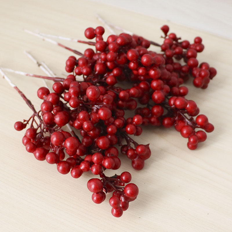Artificial Berry Branch Decora - Christmas Wreath Fake 评论和价格