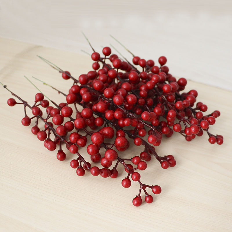 Artificial Berry Branch Decora - Christmas Wreath Fake 评论和价格