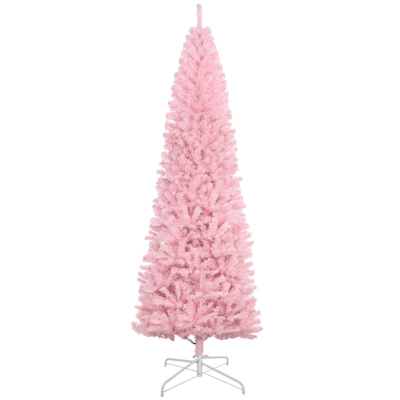 HOMCOM 8' Artificial Christmas - Christmas Tree Artificial 评论和价格
