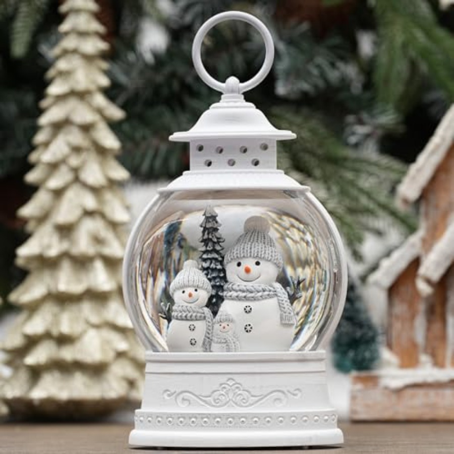 Christmas Snow Globe Lantern M - Snow Globe Musical 评论和价格