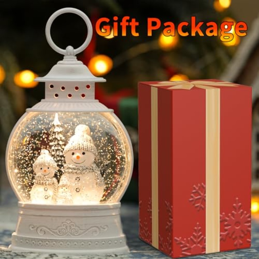 Christmas Snow Globe Lantern M - Snow Globe Musical 评论和价格
