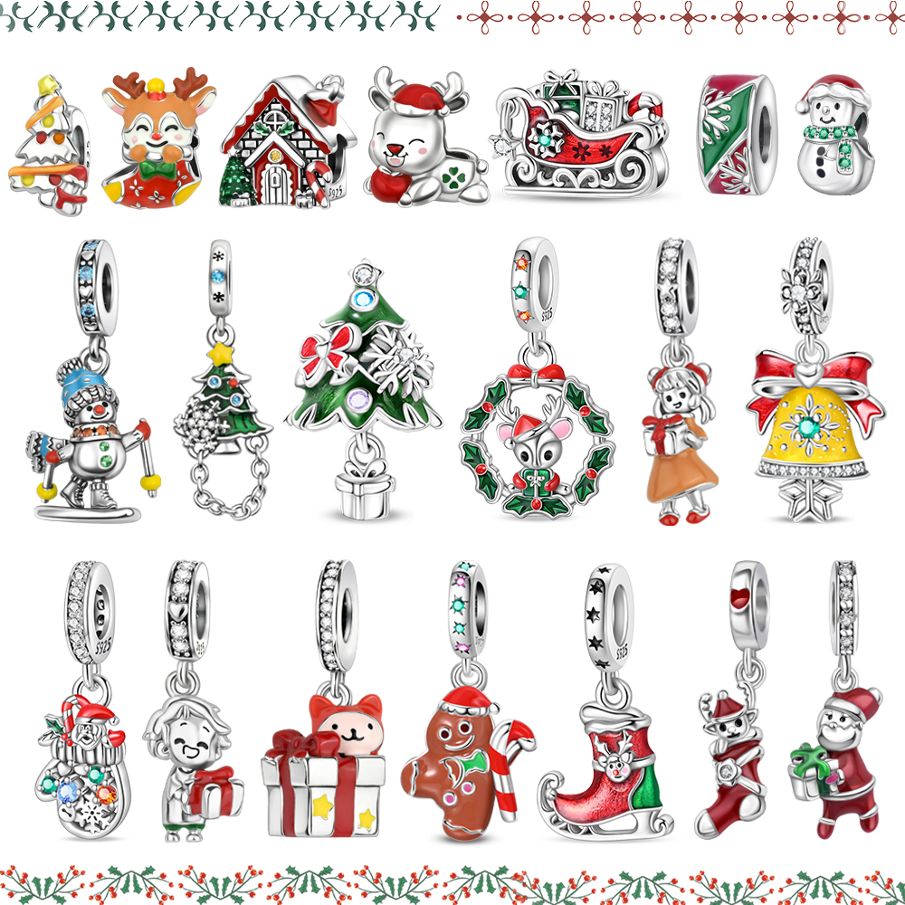 Holiday Series 925 Sterling Si - Christmas Stocking Hanging 评论和价格