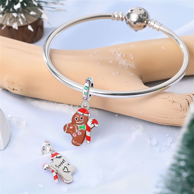 Holiday Series 925 Sterling Si - Christmas Stocking Hanging 评论和价格