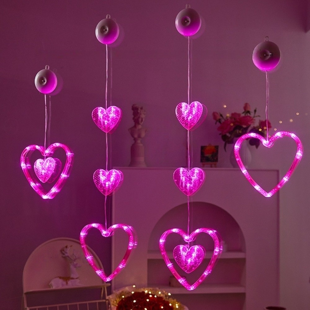 Creative Heart Curtain Fairy L - Led Fairy String Lights 评论和价格