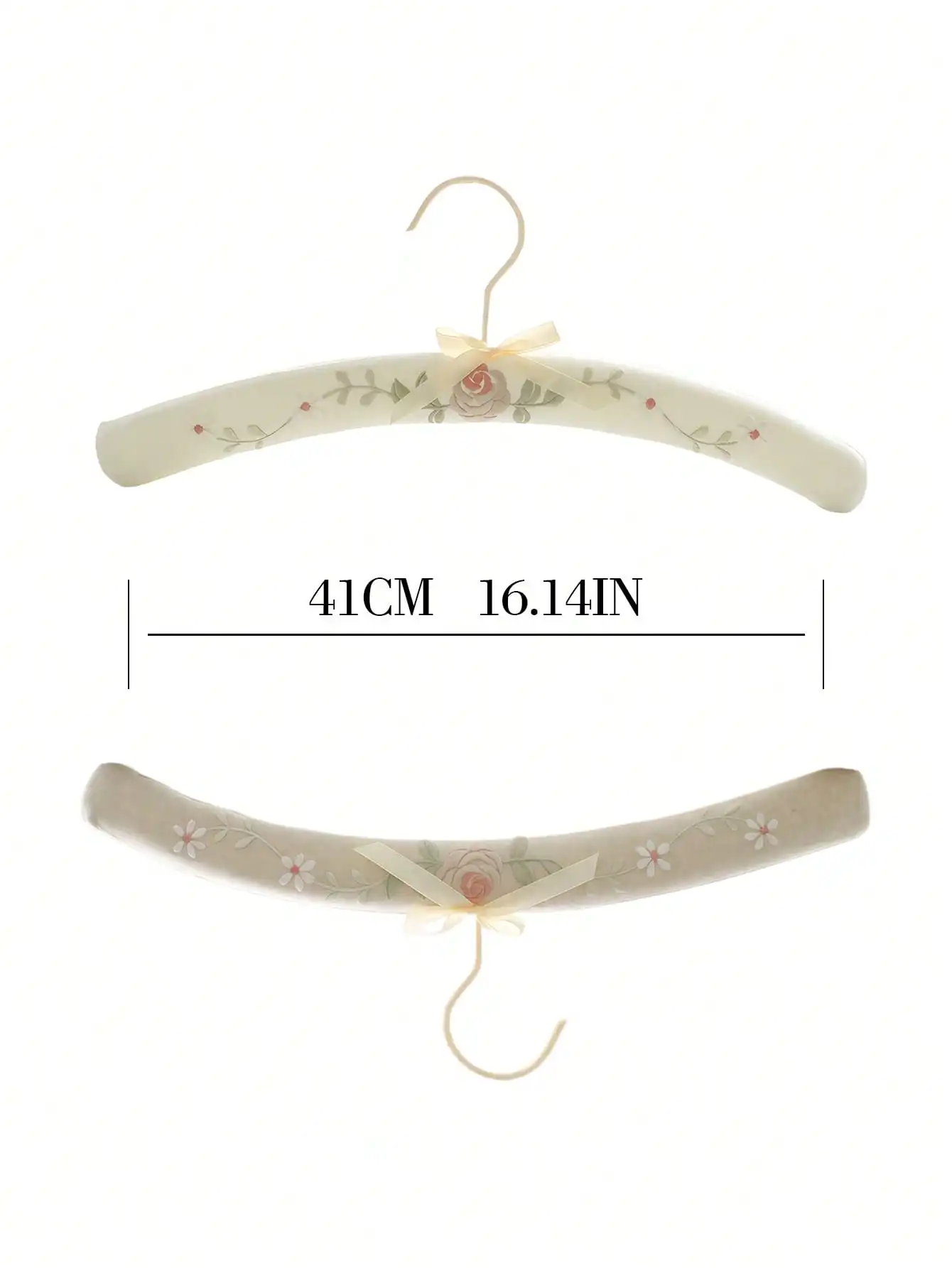 Embroidery-Covered Hanging Rac - Ribbon Bow Gift 评论和价格