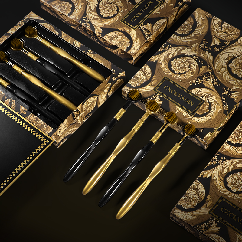 [4-pcs gift box] High-end blac - Gift Box Wrap Set 评论和价格