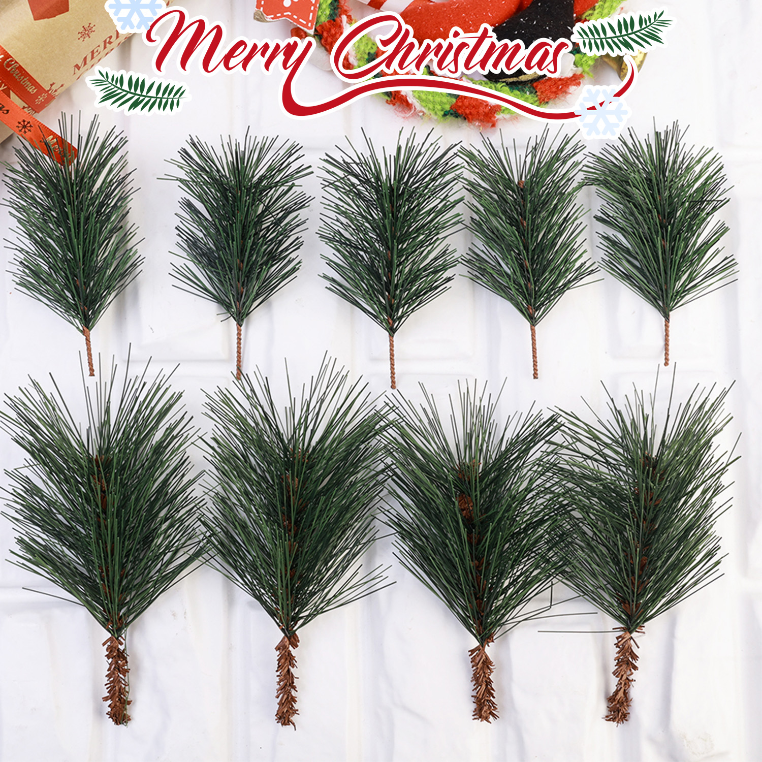 Fake Tree Leaves Branches Arti - Christmas Tree Artificial 评论和价格