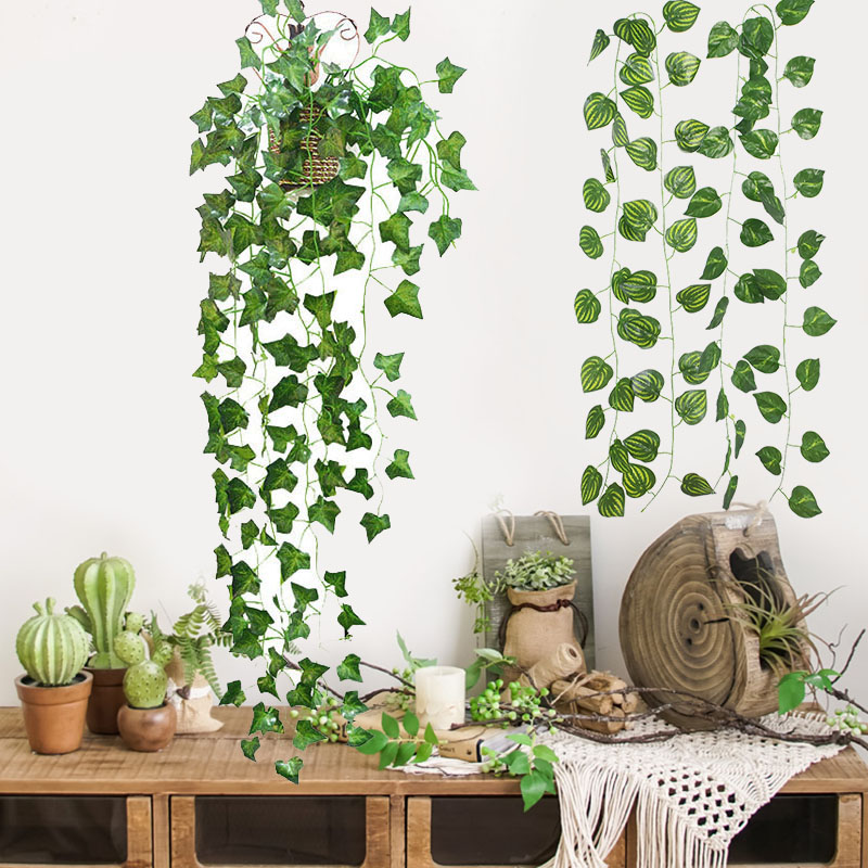 2.3m Silk Leaves Fake Creeper  - Led Fairy String Lights 评论和价格
