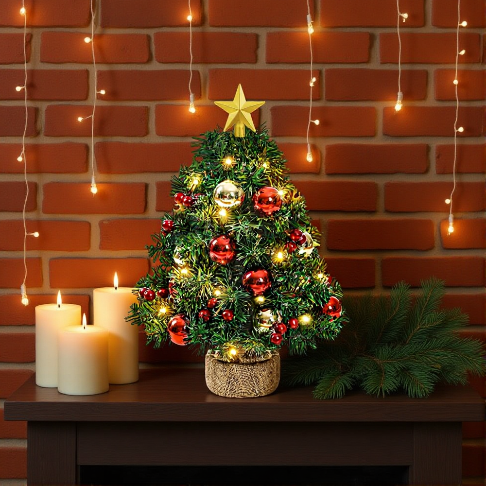 6cm Mini Christmas Tree Topper - Star Tree Topper 评论和价格
