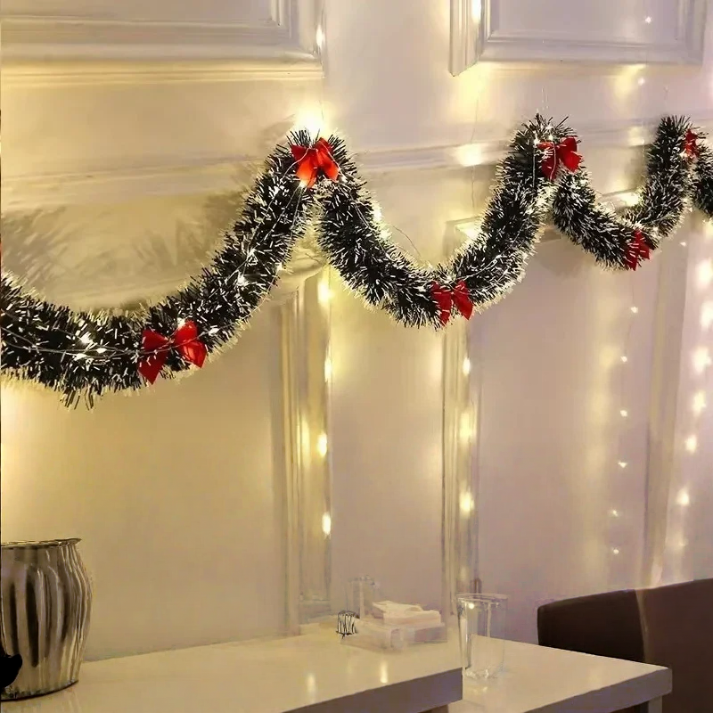 LED Christmas Tinsel Garland A - Tinsel Garland Decoration 评论和价格