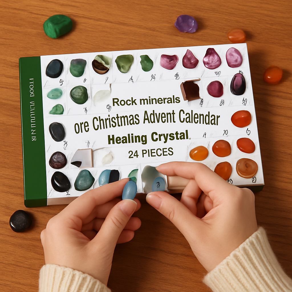 Stone Rock Mineral Collection  - Advent Calendar Gift 评论和价格