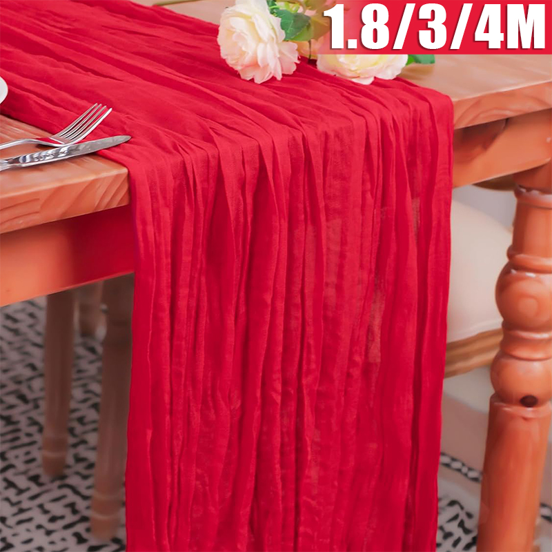 Valentine Red Long Table Runne - Christmas Table Runner 评论和价格