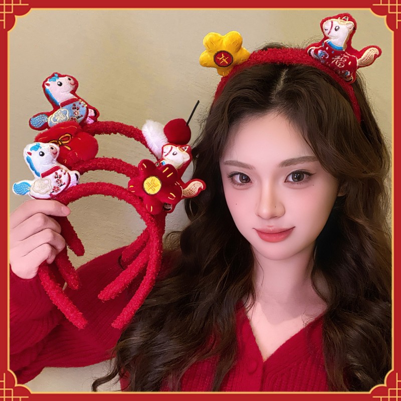 New Year Hair Hoop Girls Led G - Reindeer Antlers Headband 评论和价格