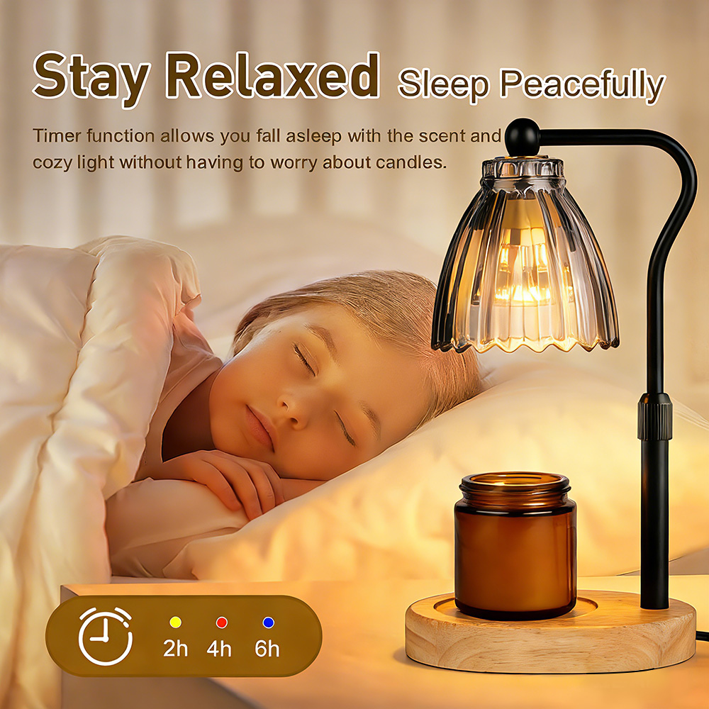 Candle Warmer Lamp with Timer  - Holiday Candle Set 评论和价格