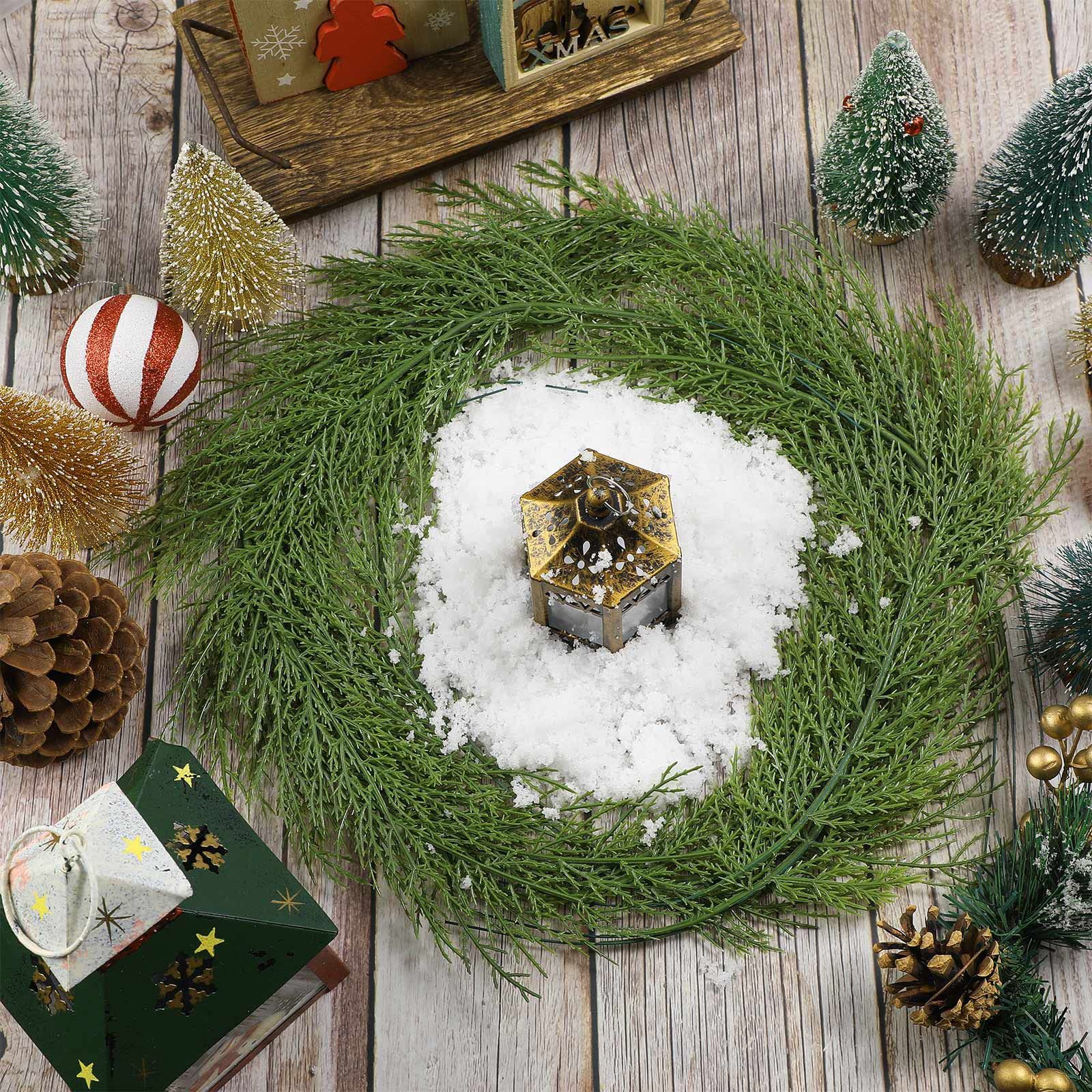 20Pcs Artificial Pine Sprigs F - Christmas Tree Artificial 评论和价格