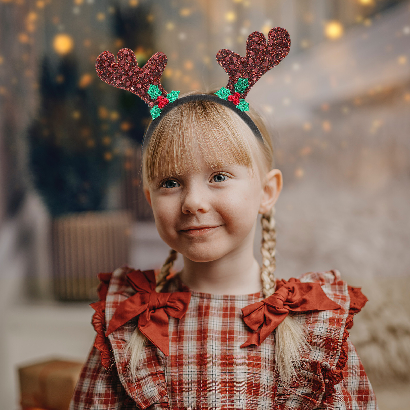 2Pcs Antler Headband Xmas Chri - Reindeer Antlers Headband 评论和价格