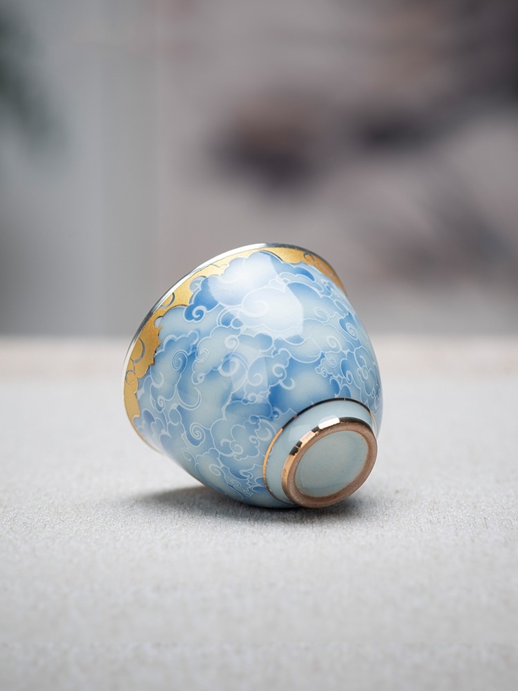 Porcelain wrapped silver cup,  - Gift Box Wrap Set 评论和价格