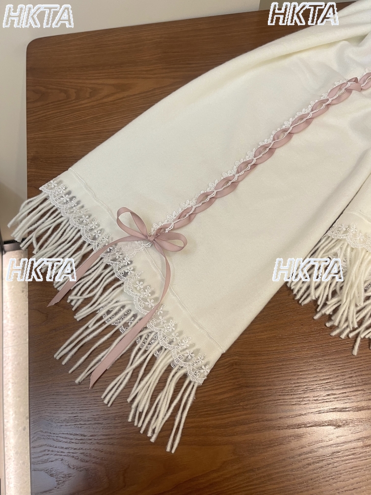 Cute Retro Ribbon Scarves Wome - Ribbon Bow Gift 评论和价格