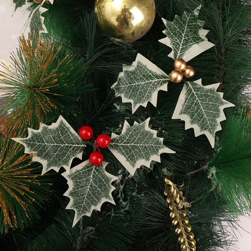 5-50pcs Christmas Holly Berrie - Christmas Wreath Fake 评论和价格