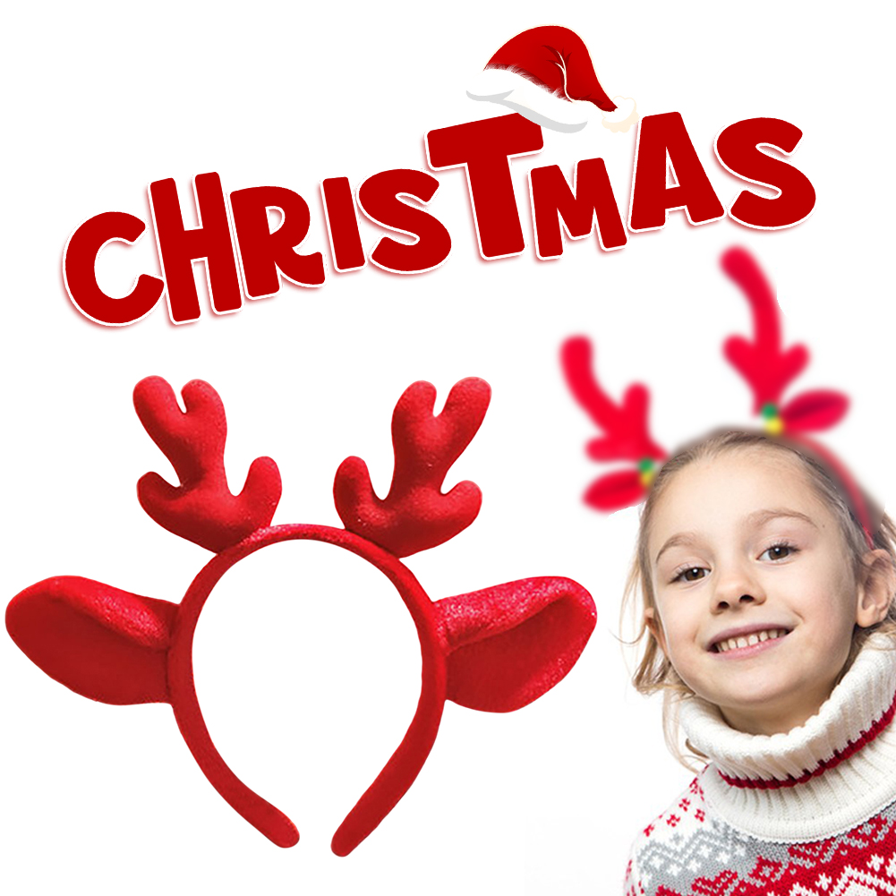 Christmas Headband Reindeer An - Reindeer Antlers Headband 评论和价格